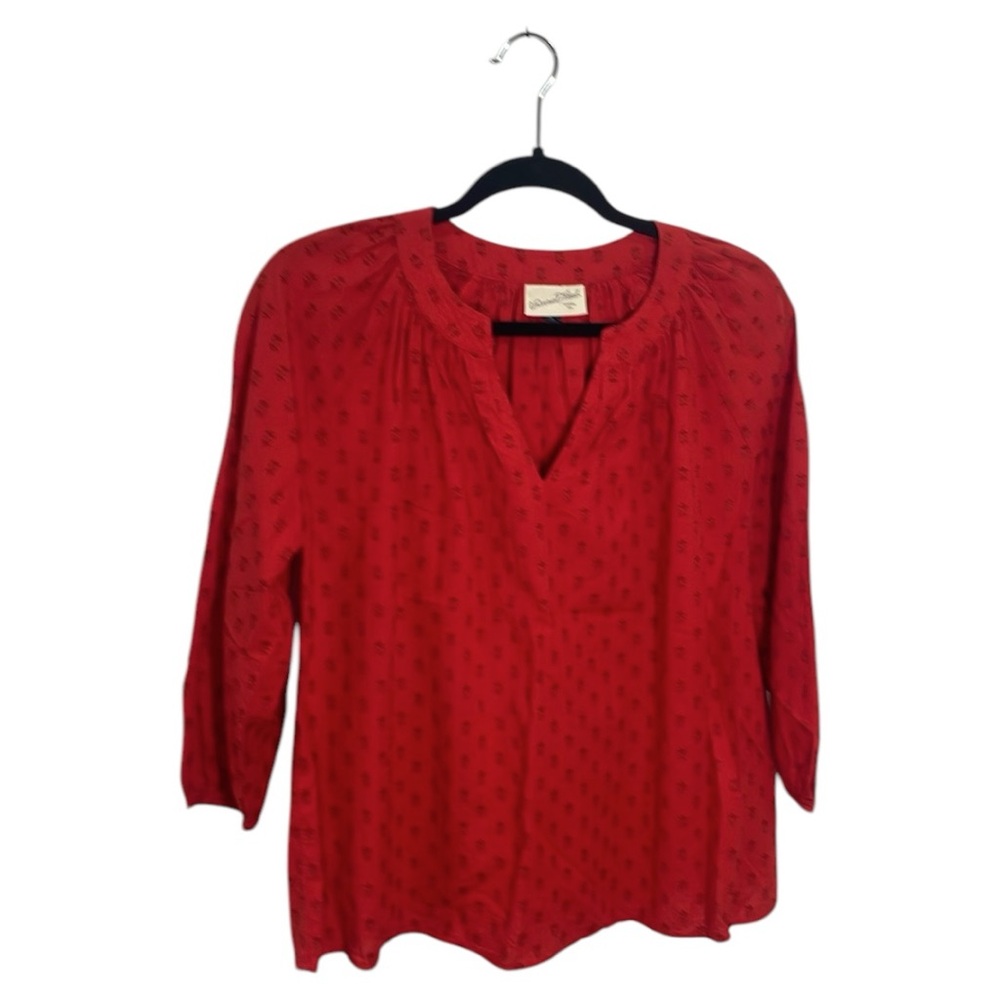 Universal Thread Peasant Style 3/4 Sleeve Top